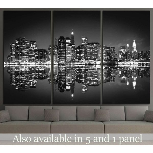 Skyscrapers of New York №741 Ready to Hang Canvas Print For Discount