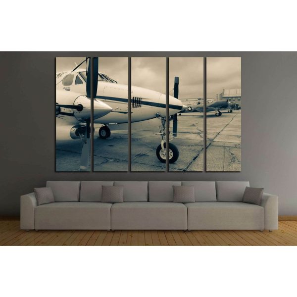 Aircraft №147 Ready to Hang Canvas Print Online - Image 3