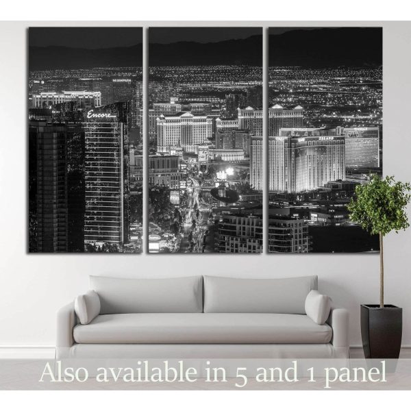 Las Vegas №529 Ready to Hang Canvas Print Online Sale