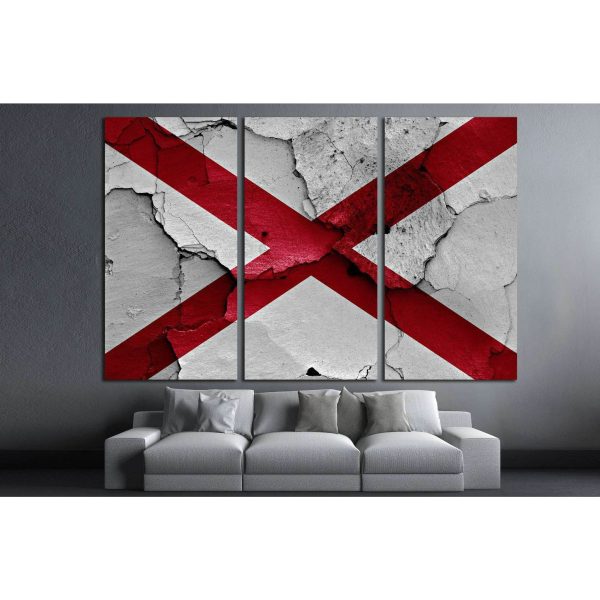 Alabama №653 Ready to Hang Canvas Print Discount - Image 2
