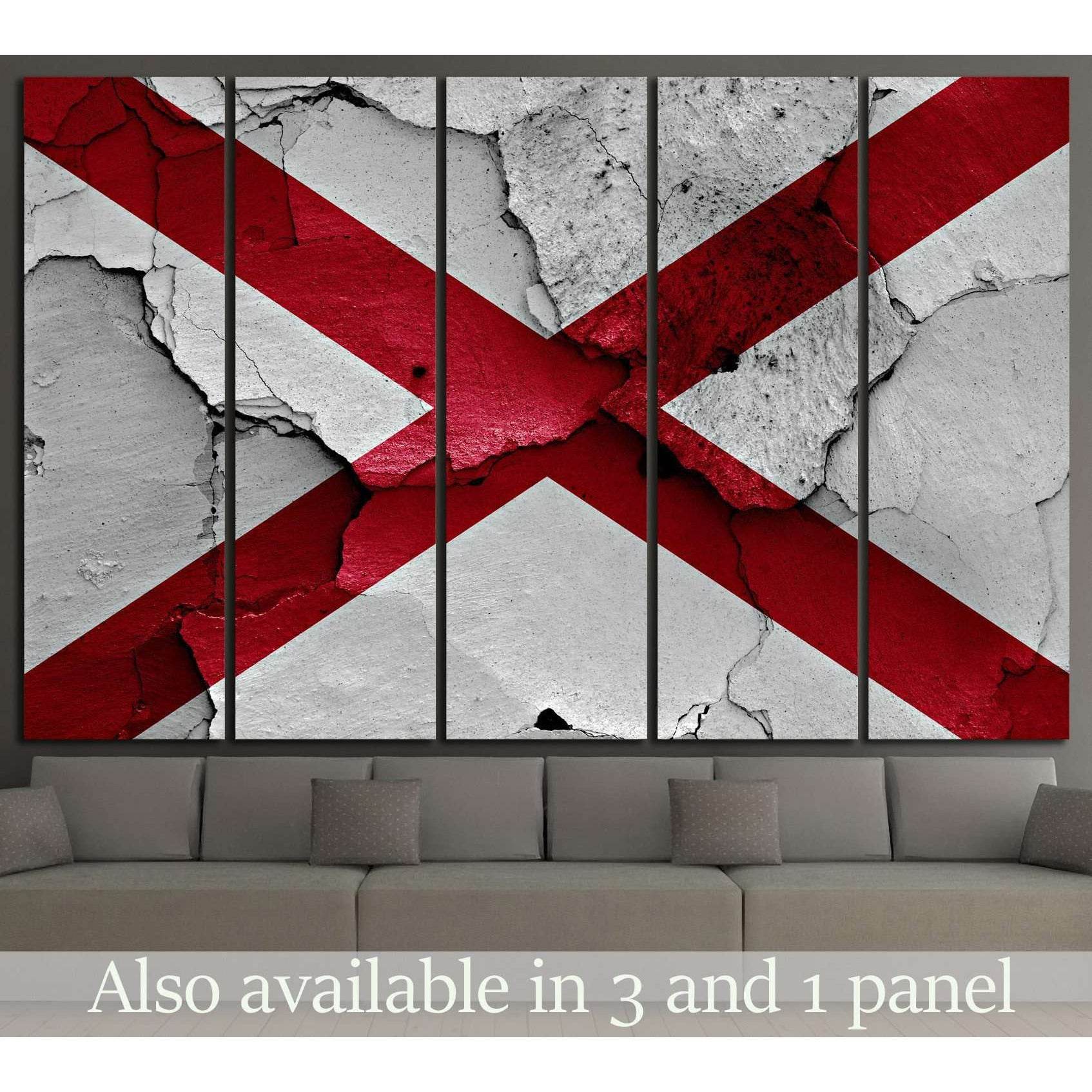 Alabama №653 Ready to Hang Canvas Print Discount
