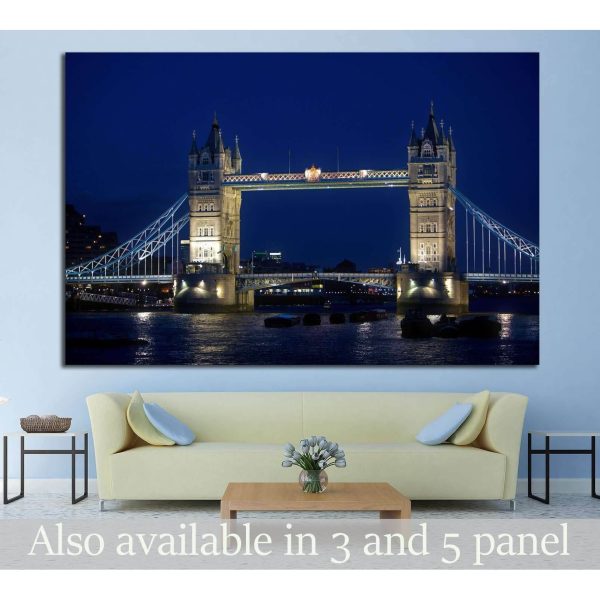 Tower bridge in London №781 Ready to Hang Canvas Print Online Sale