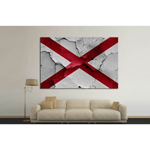 Alabama №653 Ready to Hang Canvas Print Discount - Image 3