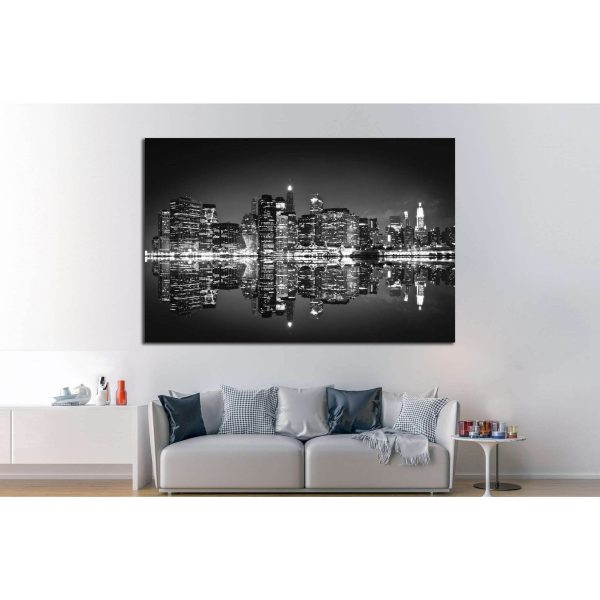 Skyscrapers of New York №741 Ready to Hang Canvas Print For Discount - Image 2