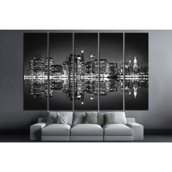 Skyscrapers of New York №741 Ready to Hang Canvas Print For Discount - Image 3