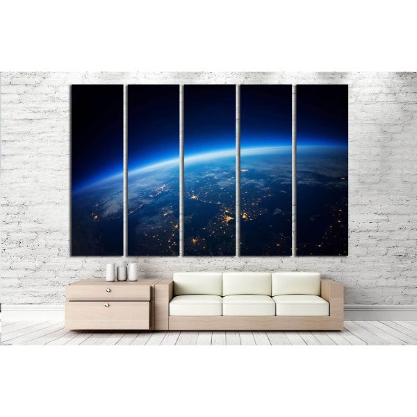 Near Space №861 Ready to Hang Canvas Print For Cheap - Image 3