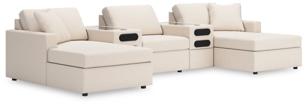 Modmax 5-Piece Double Chaise with Audio Consoles For Discount - Image 4